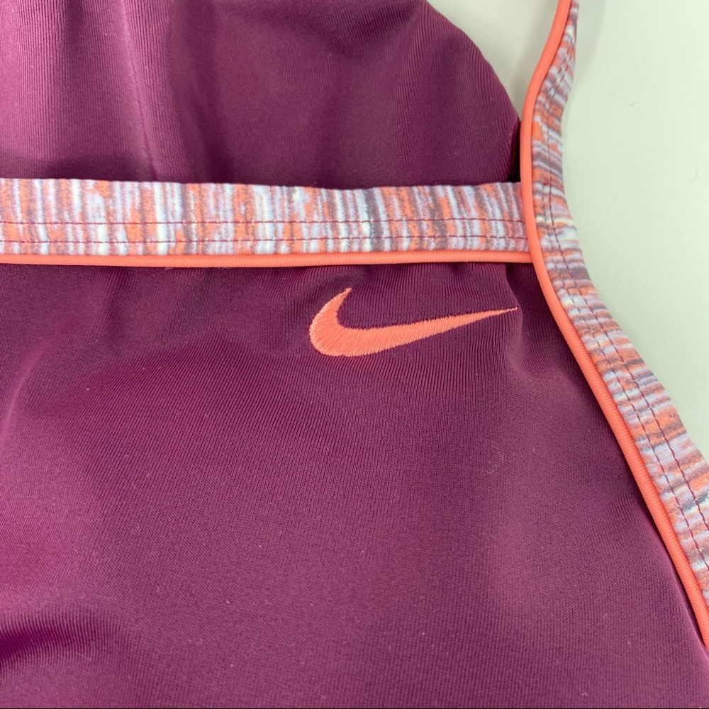 ‼️SOLD‼️ NIKE Racerback Purple XL NWT One Piece Swimsuit - Picture 9 of 12